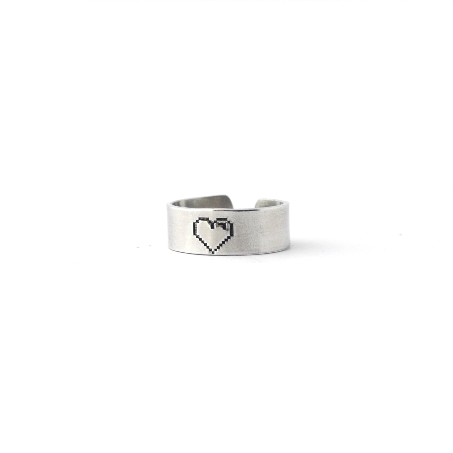 Pixel Heart Ring