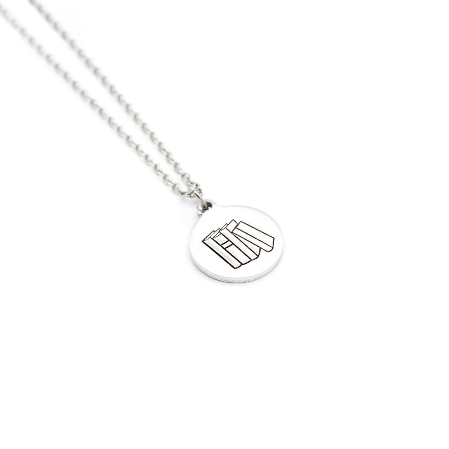 Book Stack Necklace