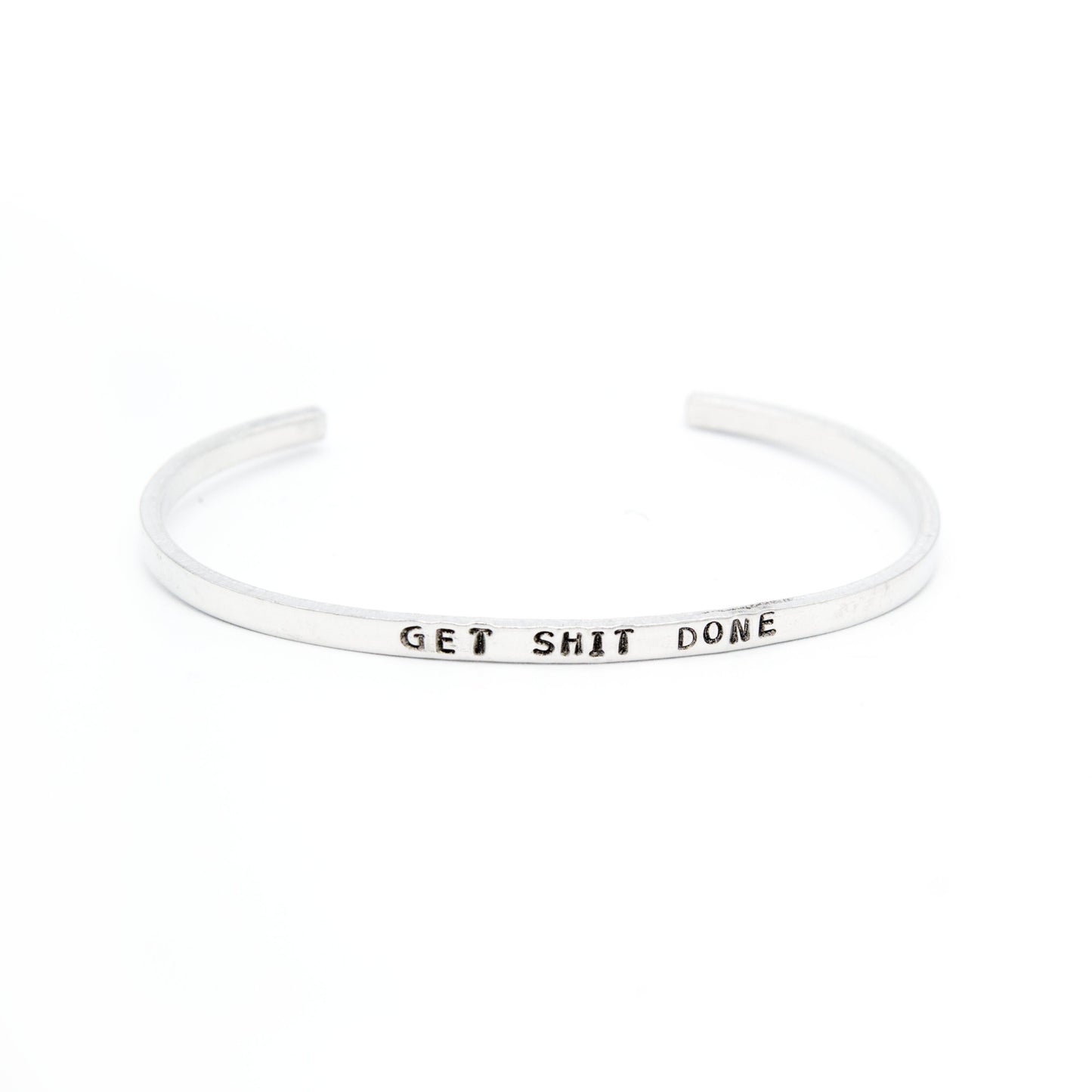 Get Shit Done Bracelet, Swear Word Jewelry, Curse Word Jewelry, Coworker Leaving Gift for Women, Funny Gifts for Best Friends, Minimalist