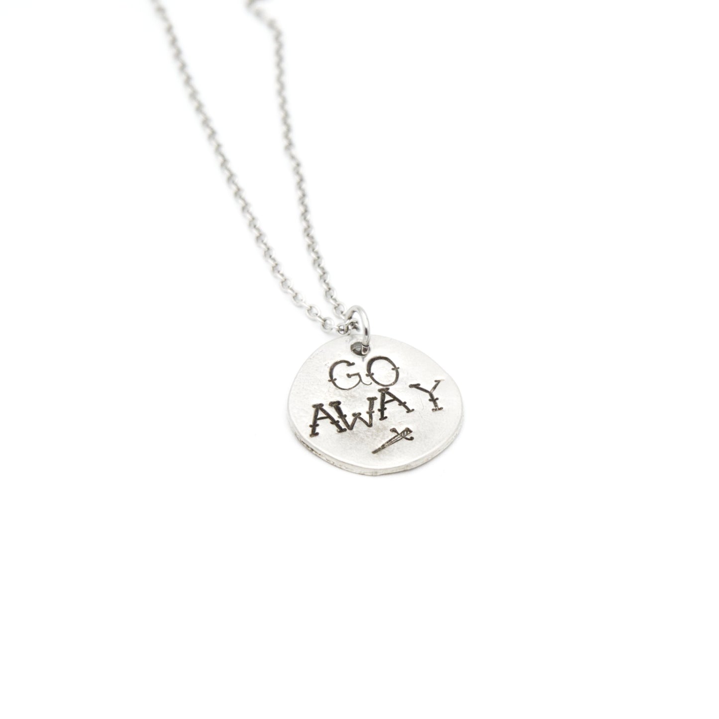 Go Away Necklace