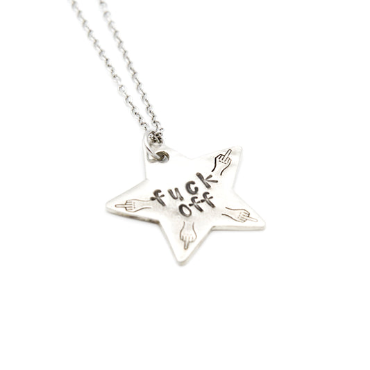 Fuck Off Necklace