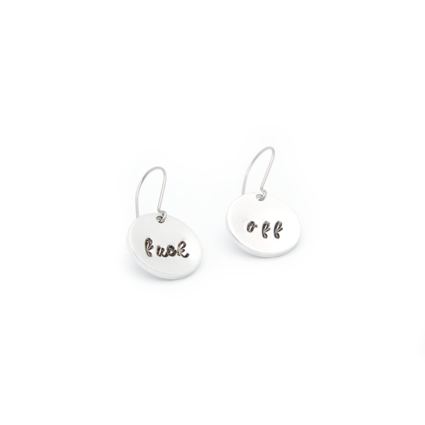 Fuck Off Earrings