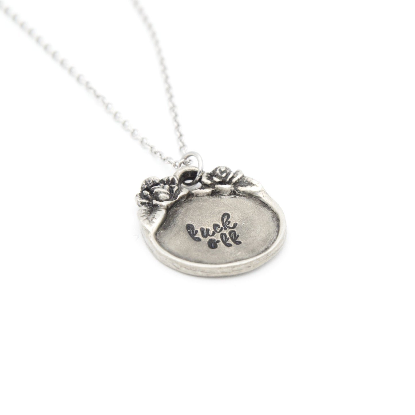 Fuck Off Necklace