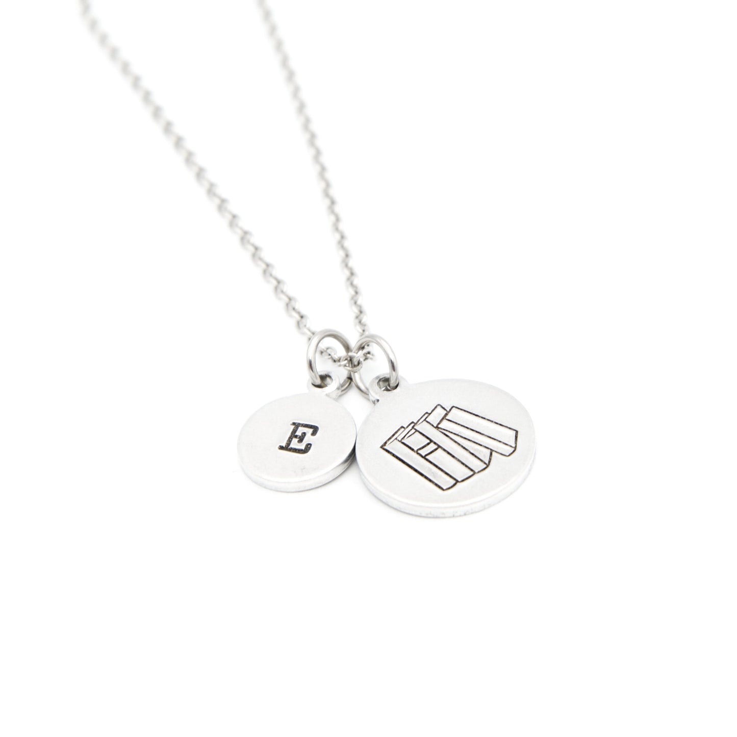 Book Stack Necklace