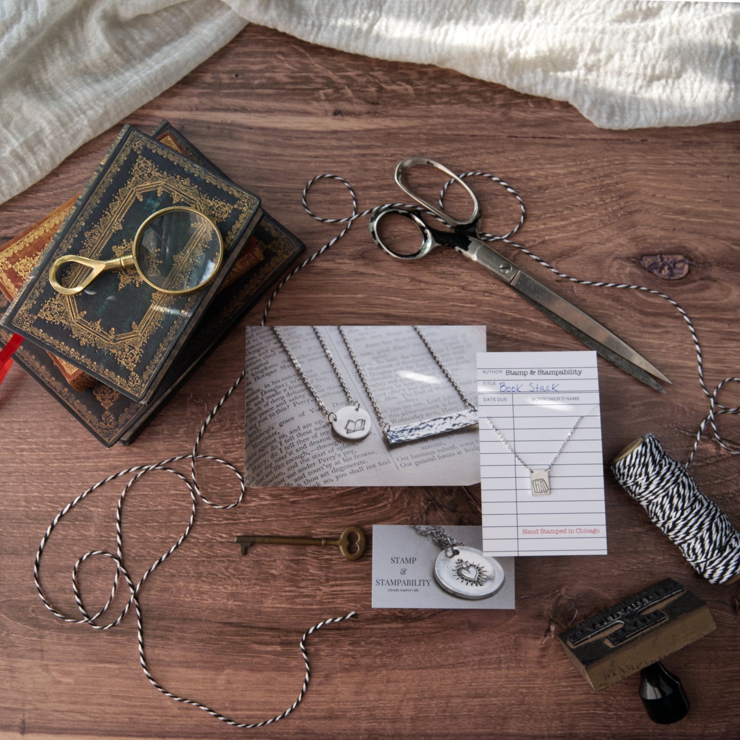 Writer Necklace