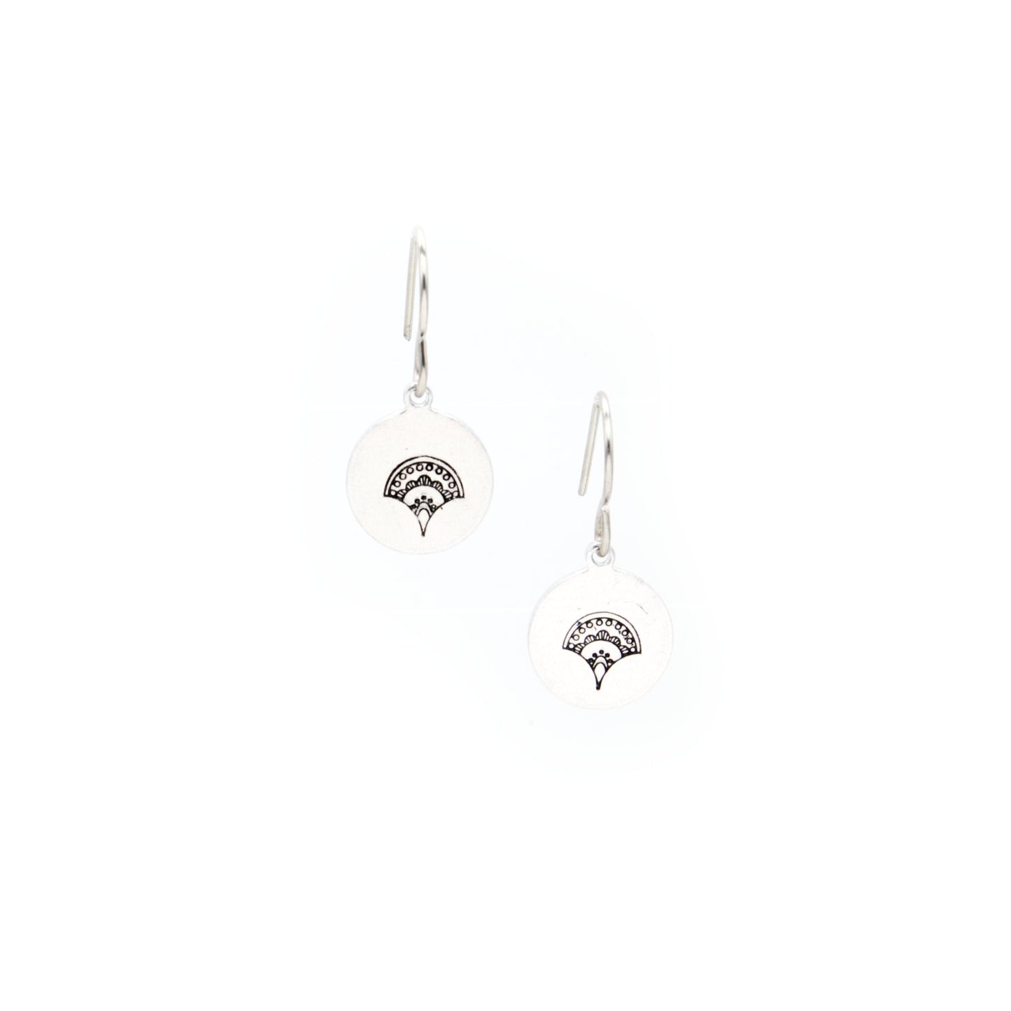 Lace Fan Earrings