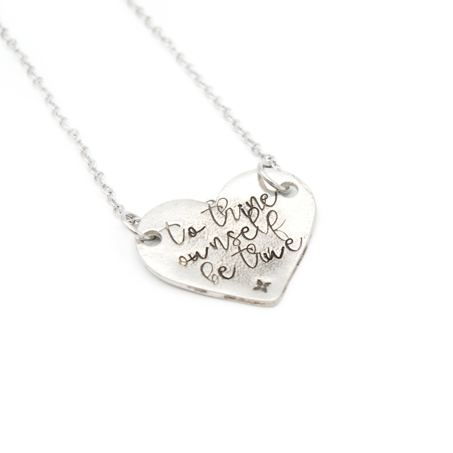 To Thine Own Self Be True Necklace