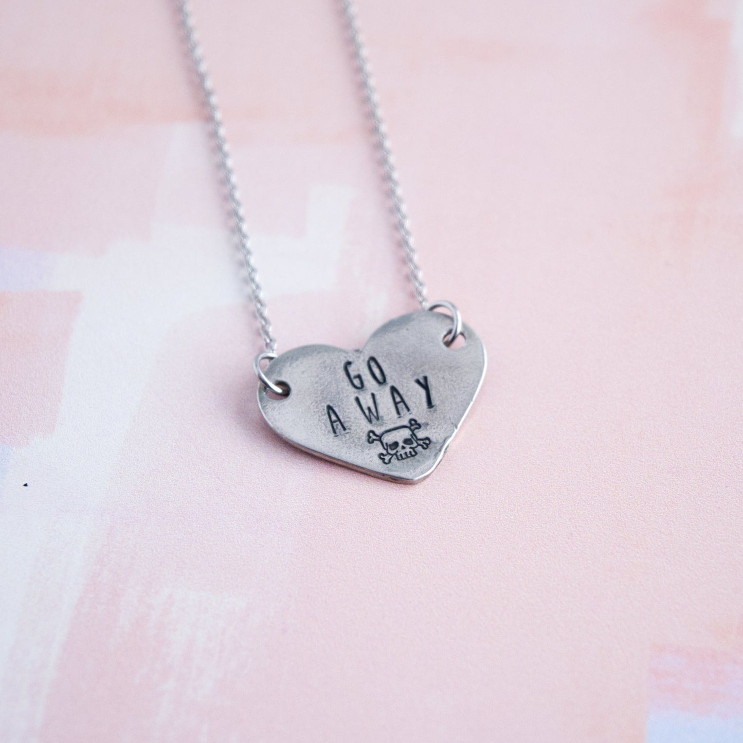 Go Away Necklace
