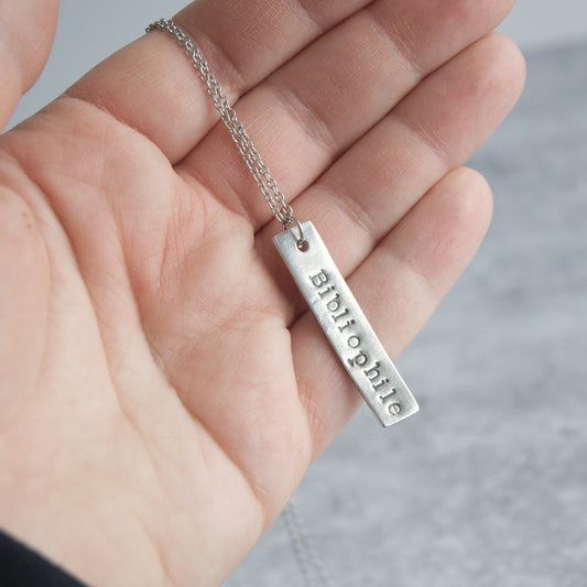 Bibliophile Necklace