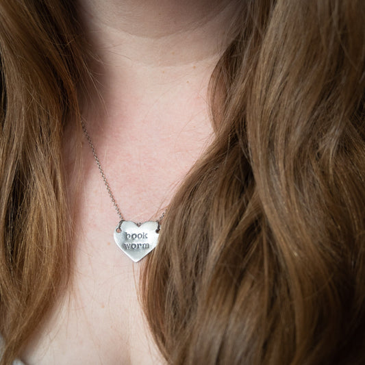 Book Worm Necklace