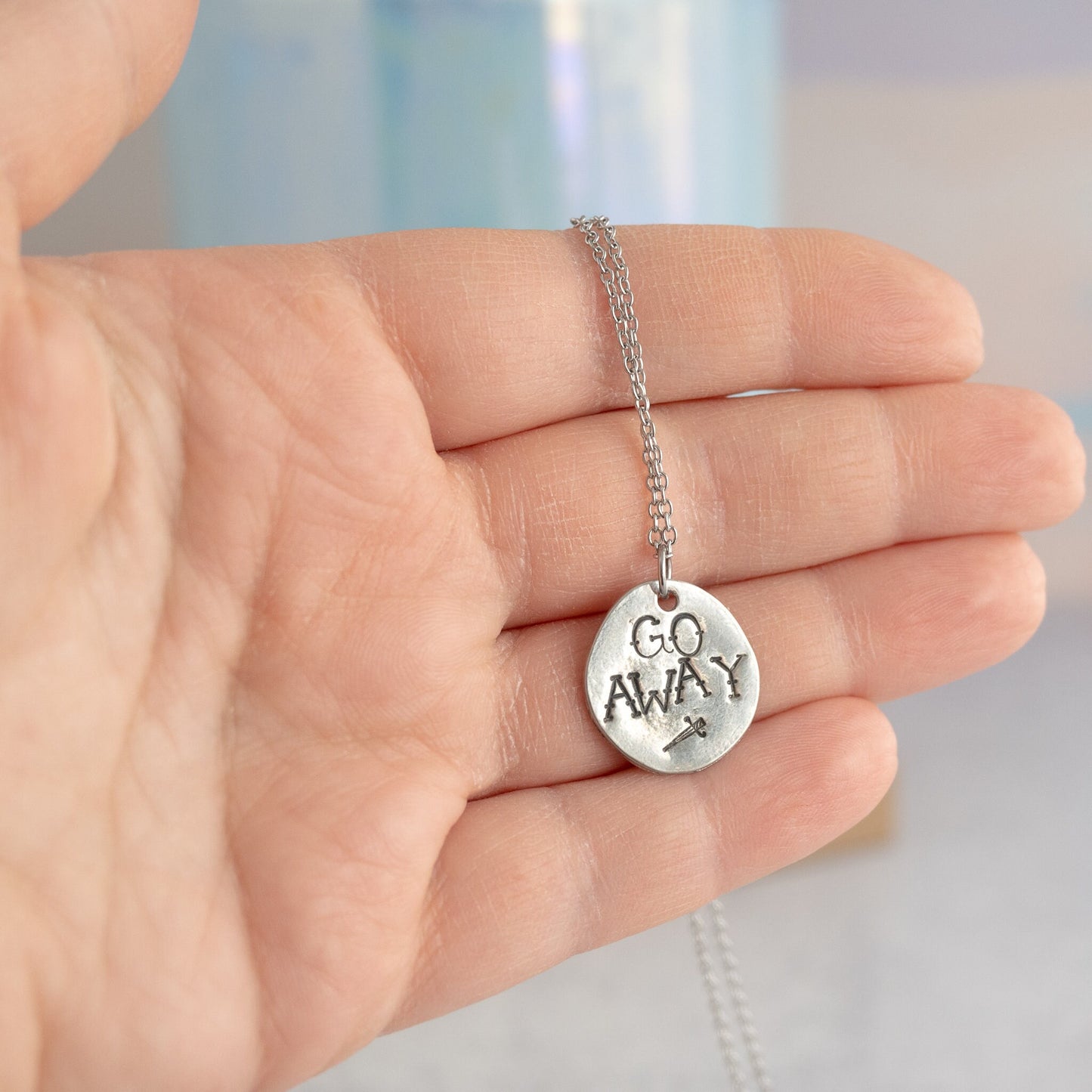 Go Away Necklace