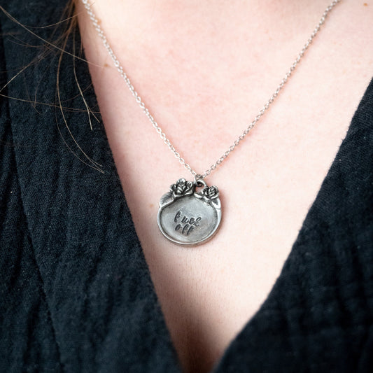 Fuck Off Necklace