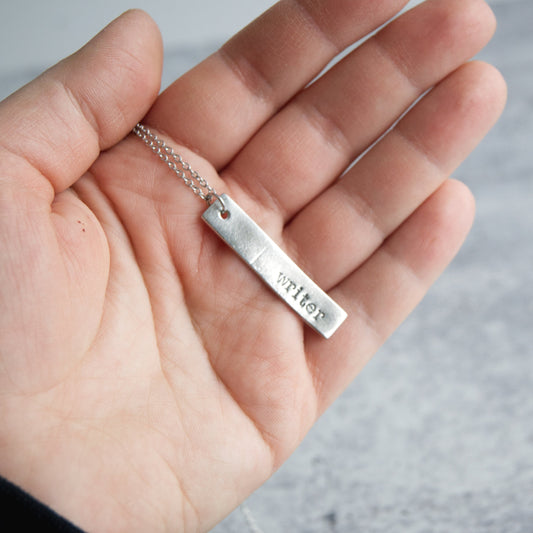 Writer Necklace