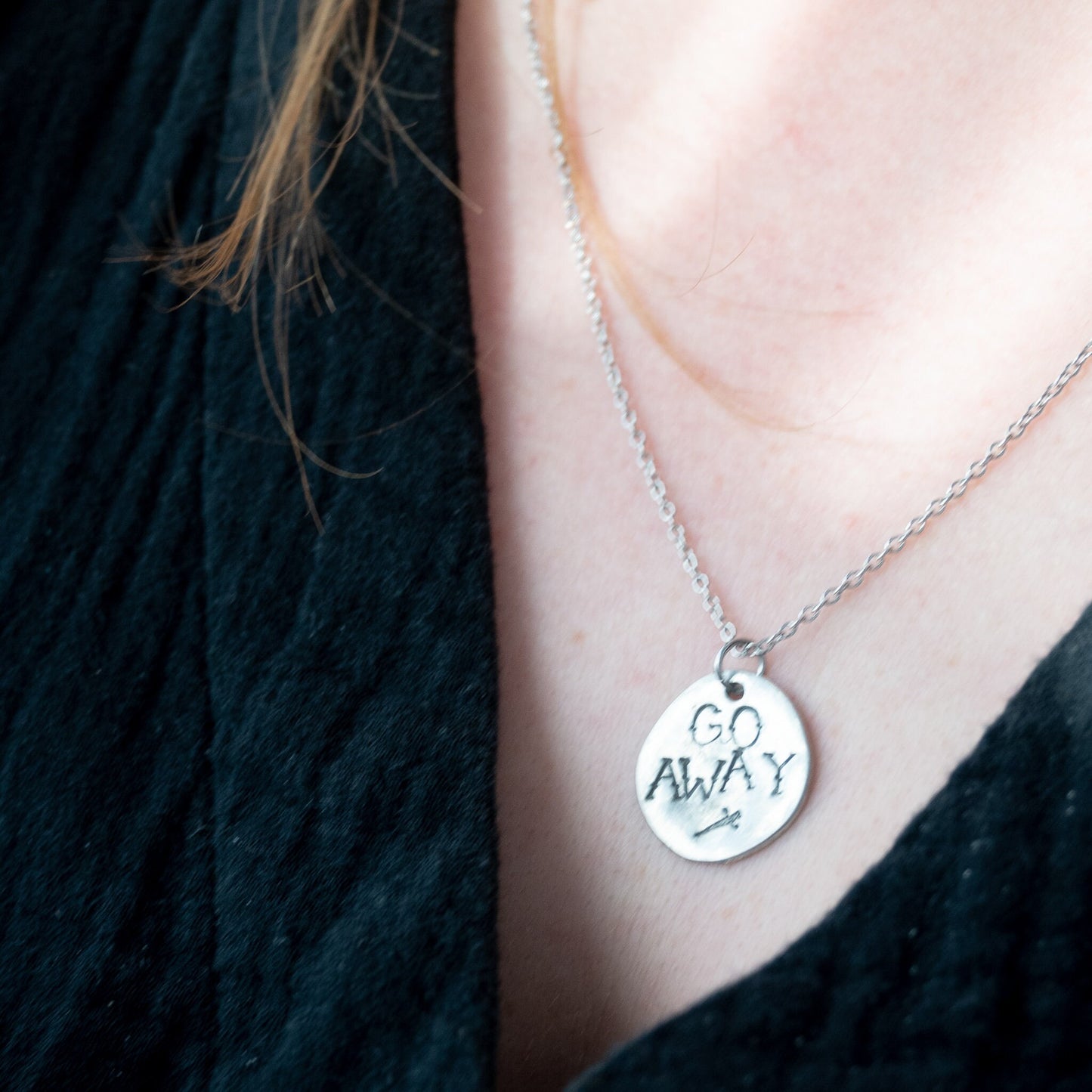 Go Away Necklace