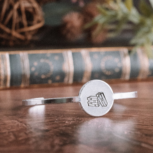 Stack of Books Bracelet