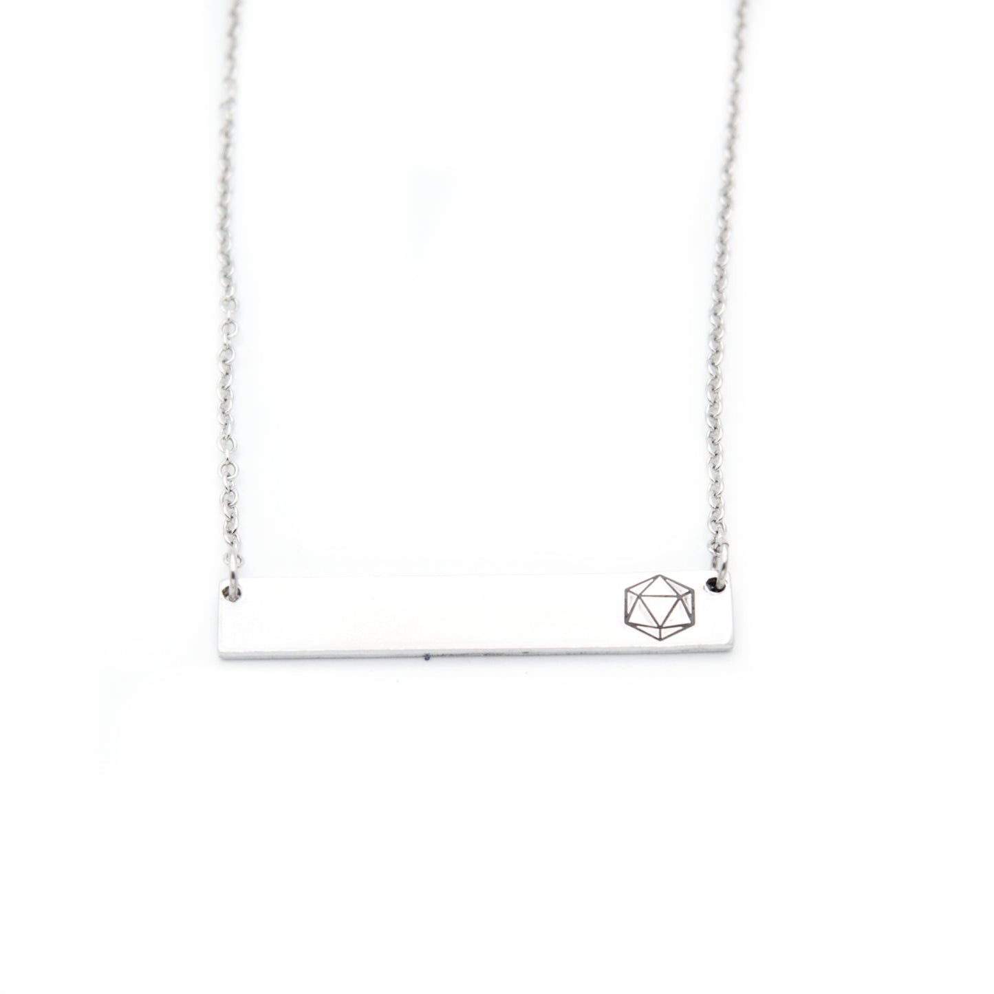 D20 Bar Necklace
