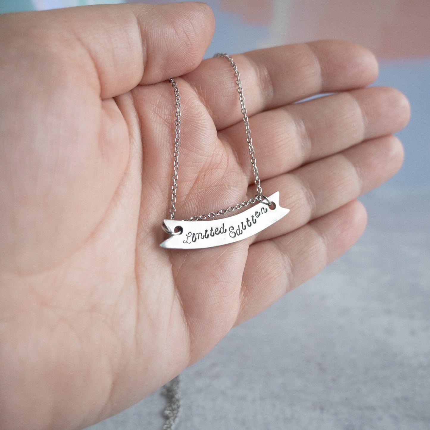 Limited Edition Bar Necklace