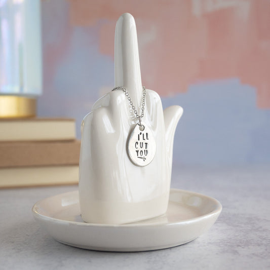 I'll Cut You Necklace