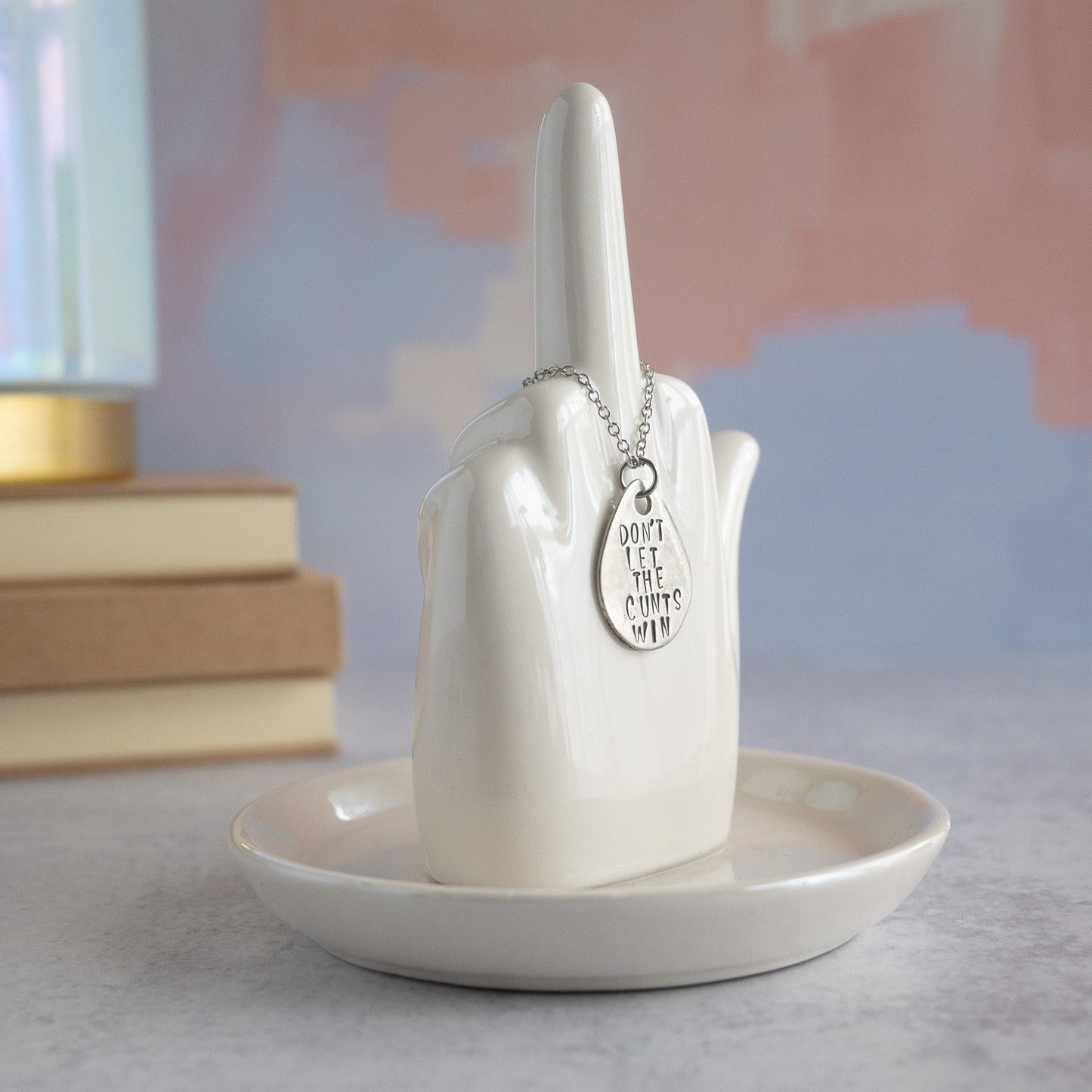Don't Let the Cunts Win Necklace