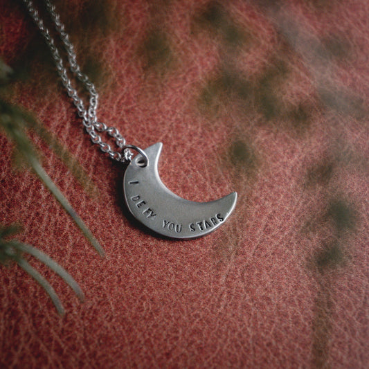 I Defy You Stars Necklace Romeo and Juliet Necklace