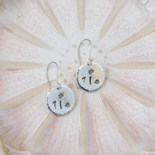 Safe for Work Sweary Earrings