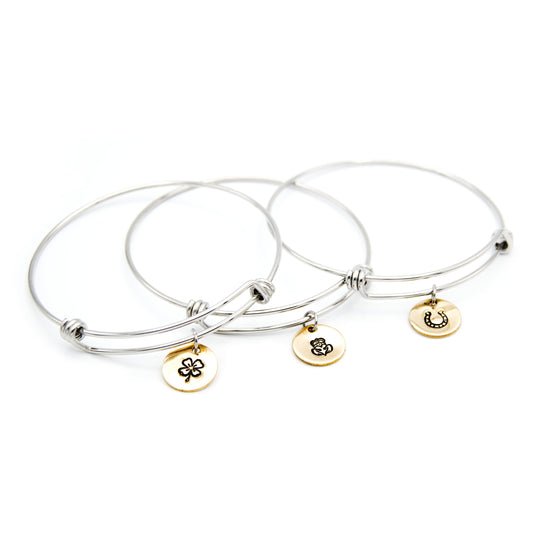 Lucky Horseshoe Charm Bracelet