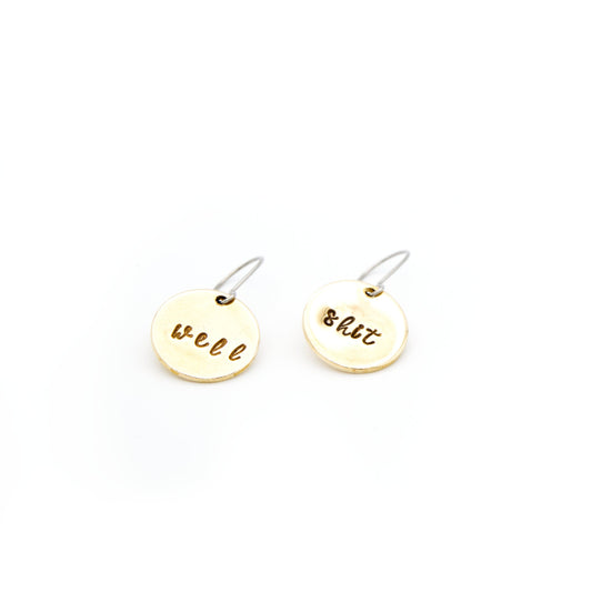 Well Shit Earrings