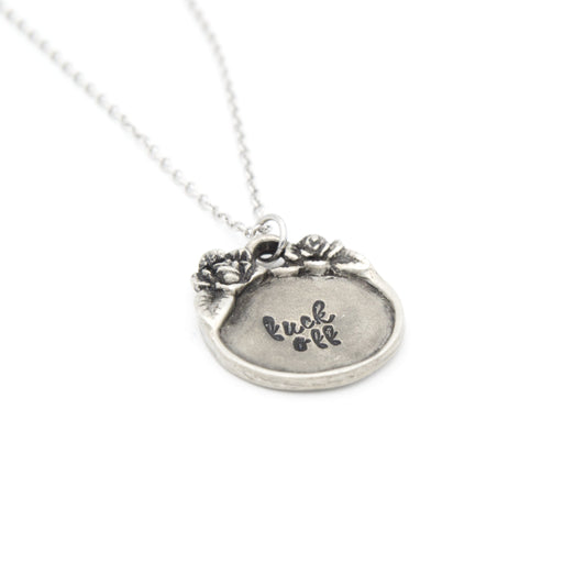 Fuck Off Necklace