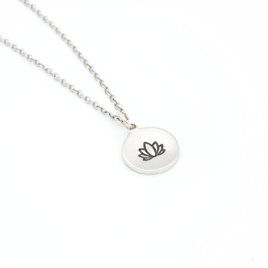 Lotus Necklace Handmade