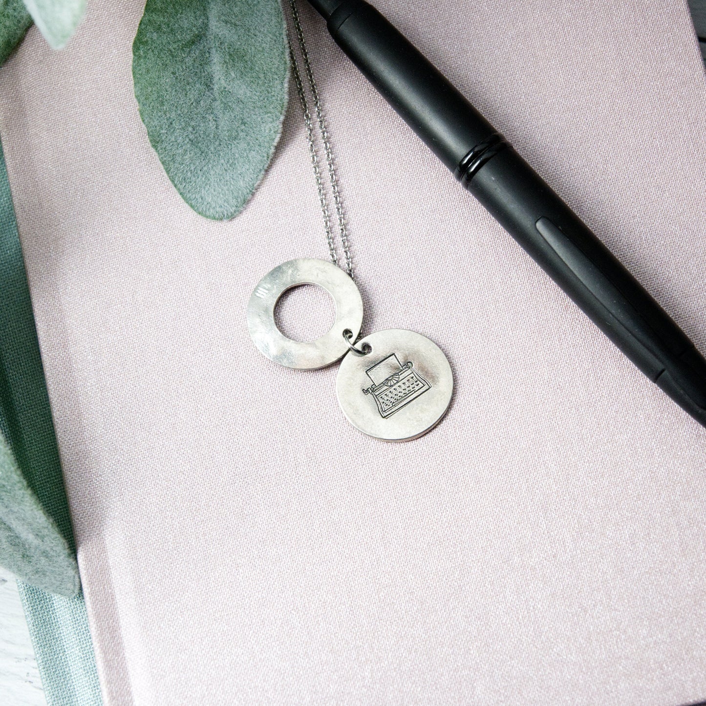 I'd Rather Be Writing Necklace
