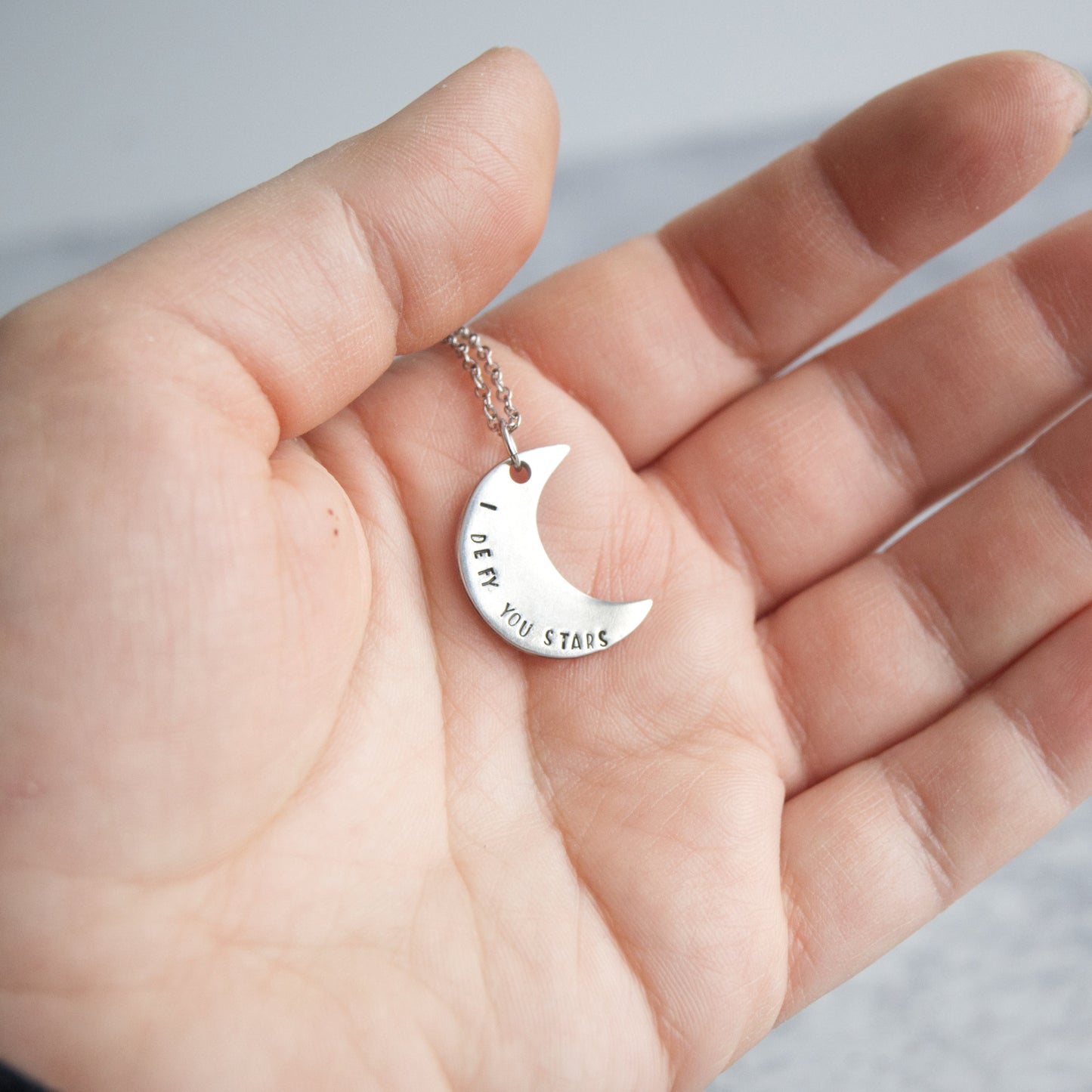 I Defy You Stars Necklace Romeo and Juliet Necklace