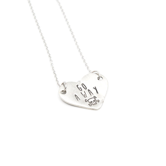Go Away Necklace