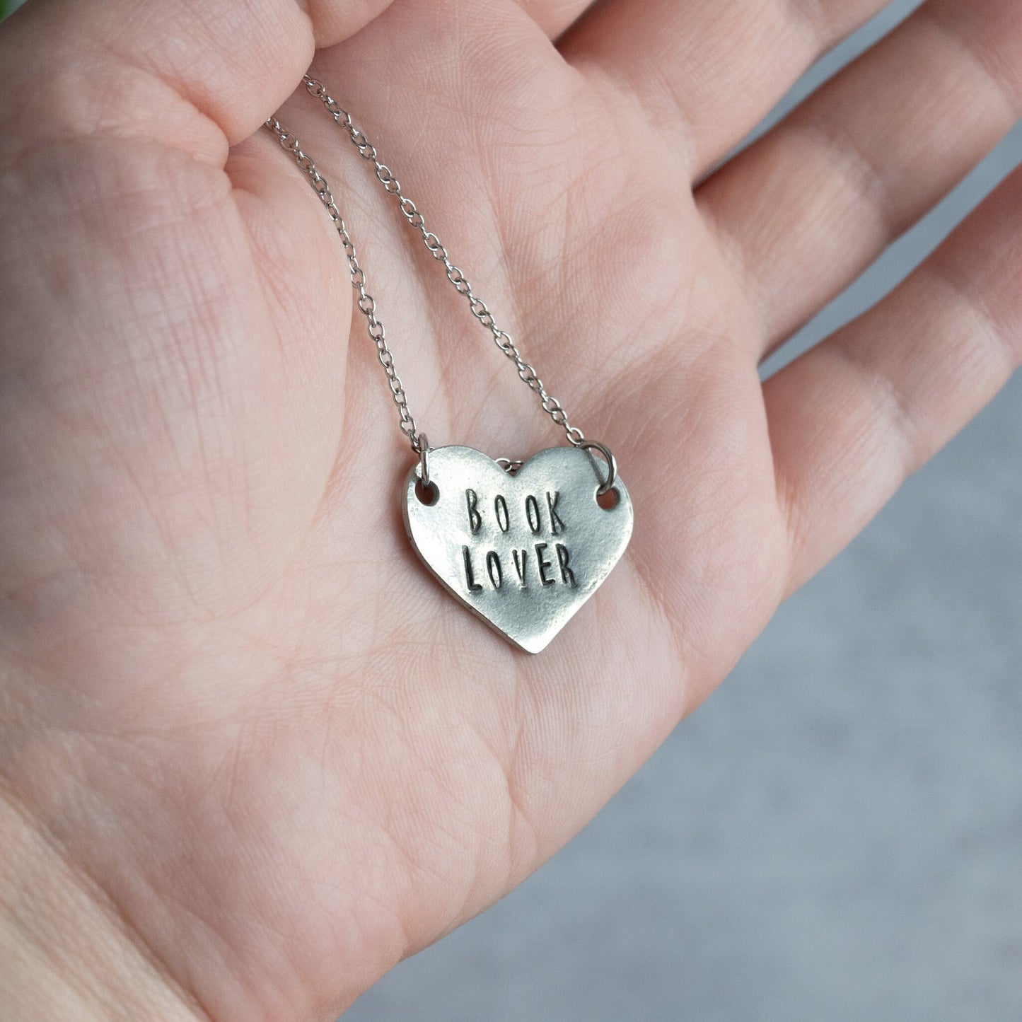 Book Lover Necklace