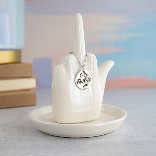 Go Away Necklace