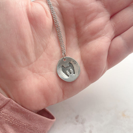 Mothman Necklace