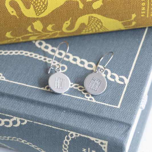 Stack of Books Earrings