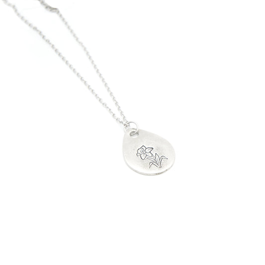 Birth Flower Necklace